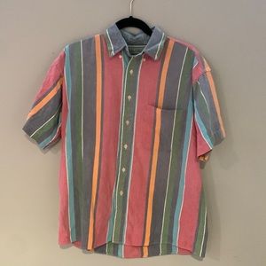 Bay to Bay vintage medium button-up, 100% cotton
